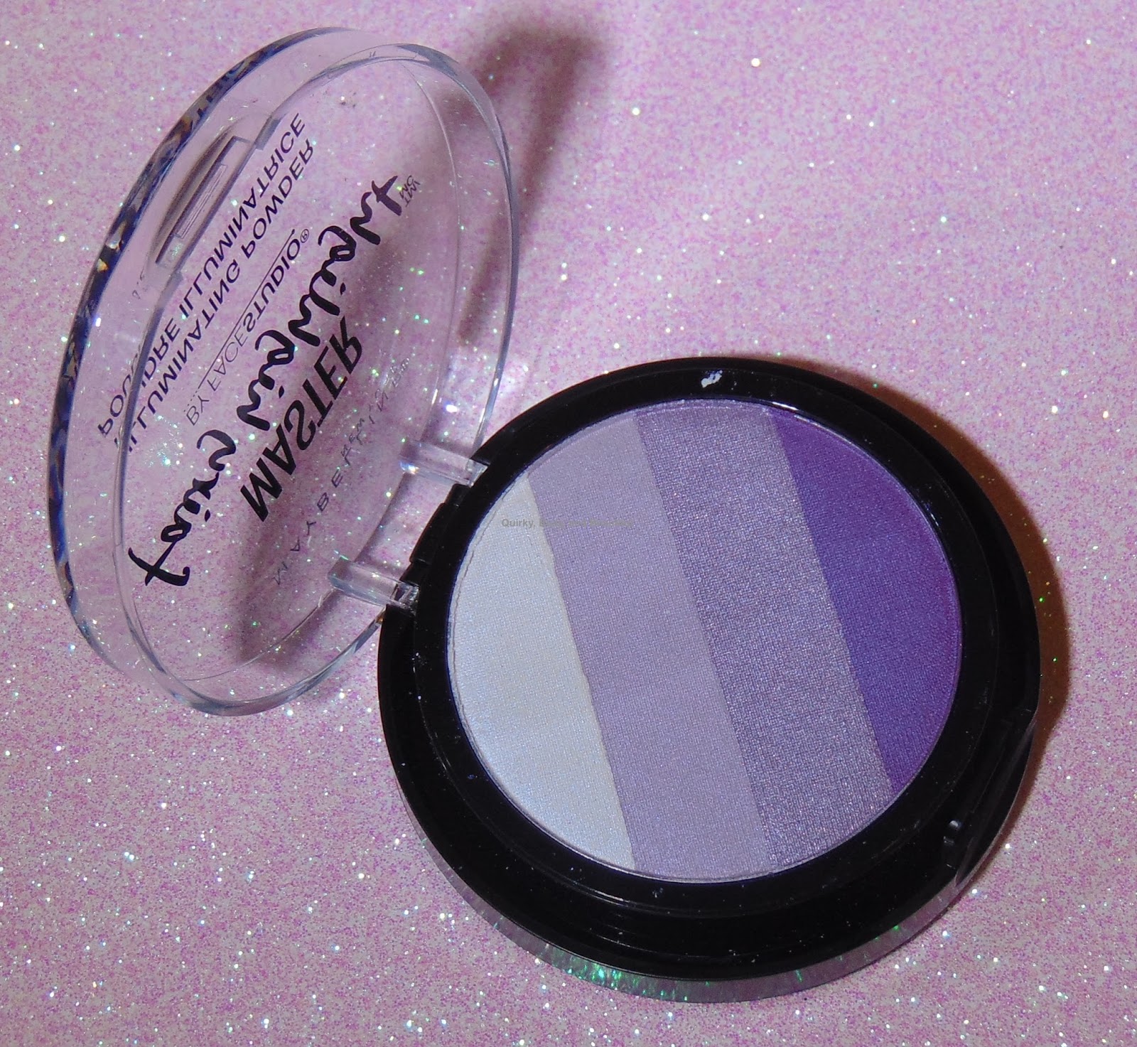 Quirky, Busy, and Beautiful: Maybelline Master Fairy Highlight by Face