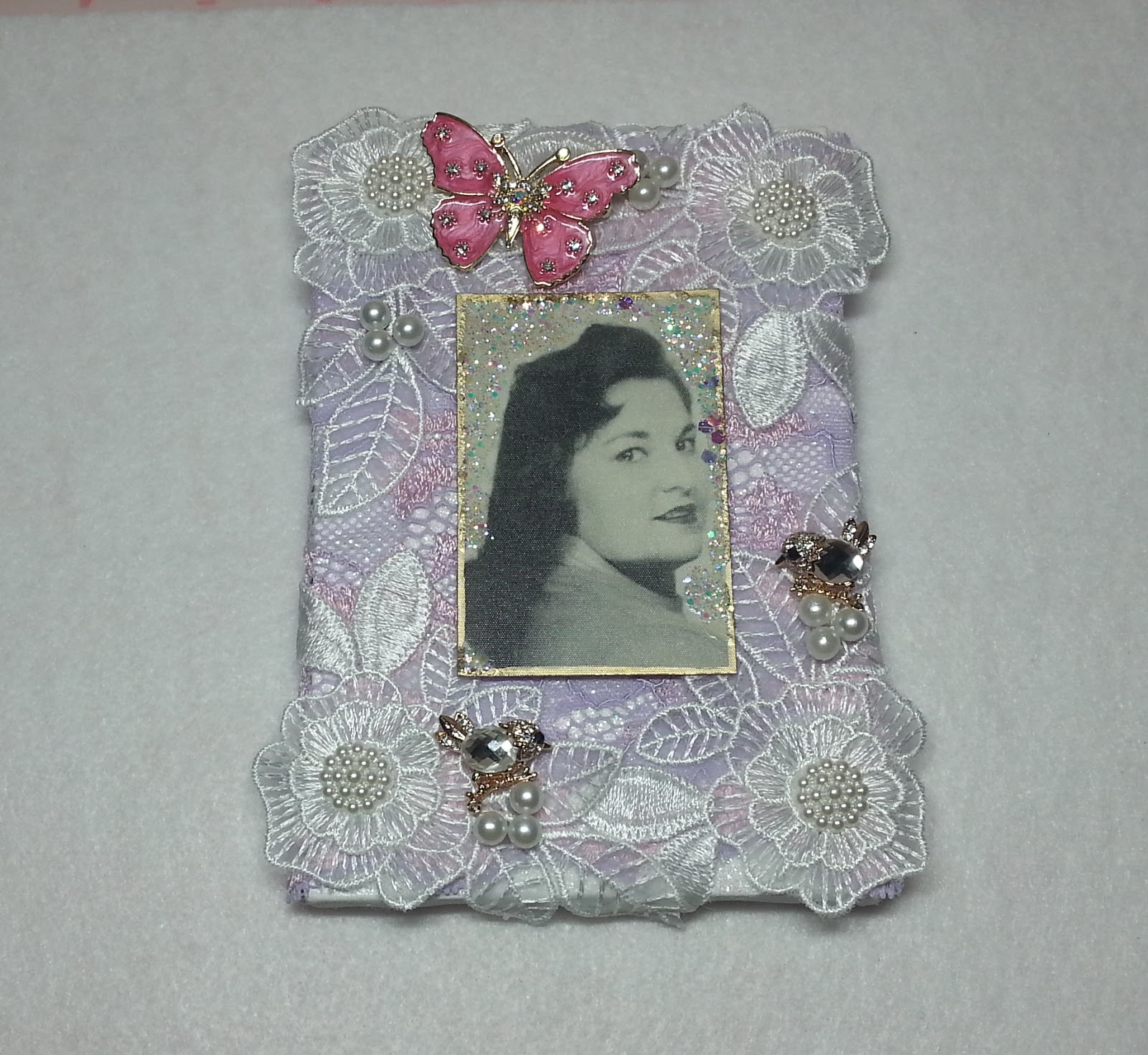 Diy Simple Sparkly Beautiful Remembrance Photo Frame For