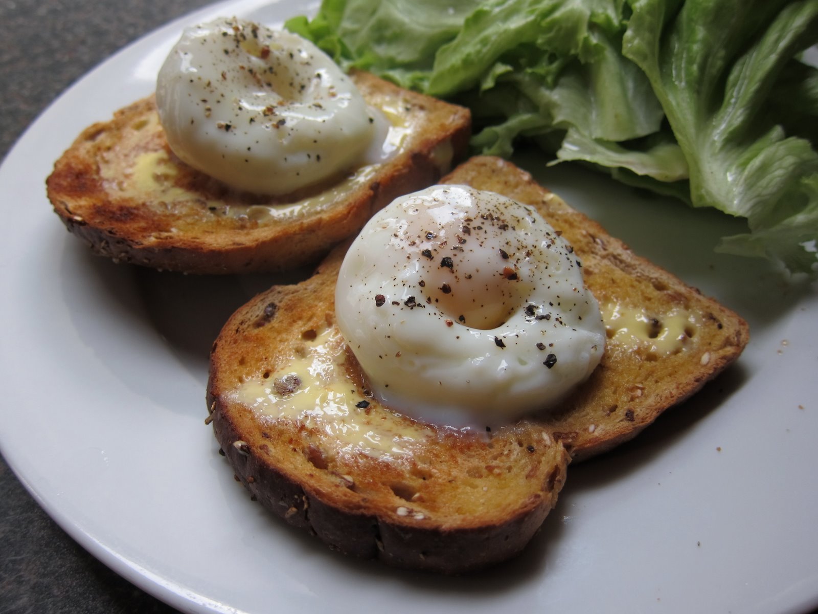 Microwave Poached Eggs