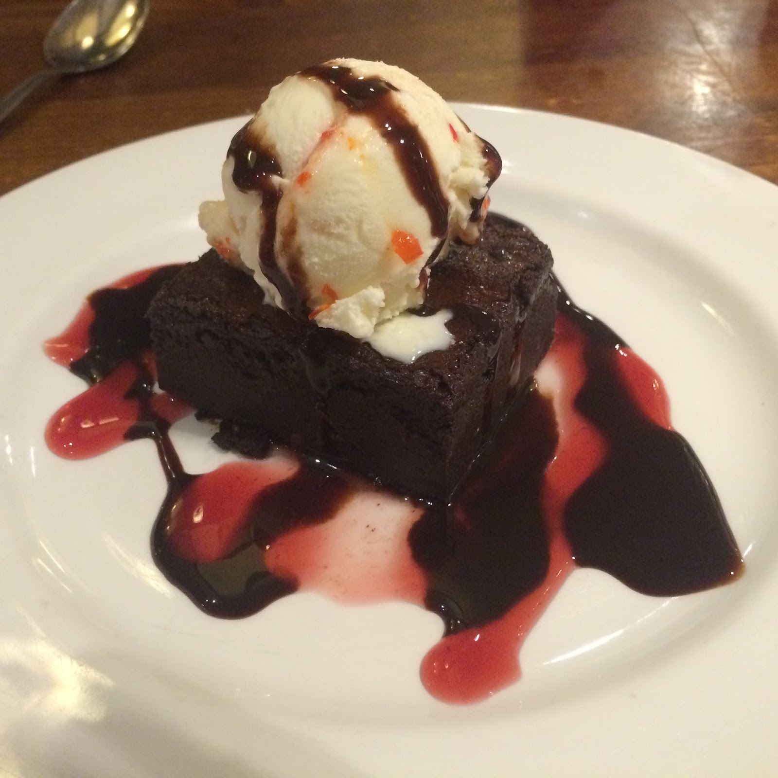 A Review A Day Today's Review Flaming Grill Pubs' Chilli Brownie