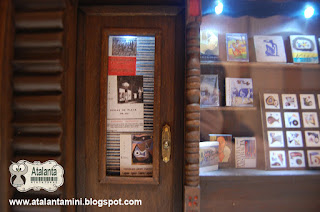 Sala Libros- librería Palacio de Fuenclara Zaragoza - Atalanta Miniaturas