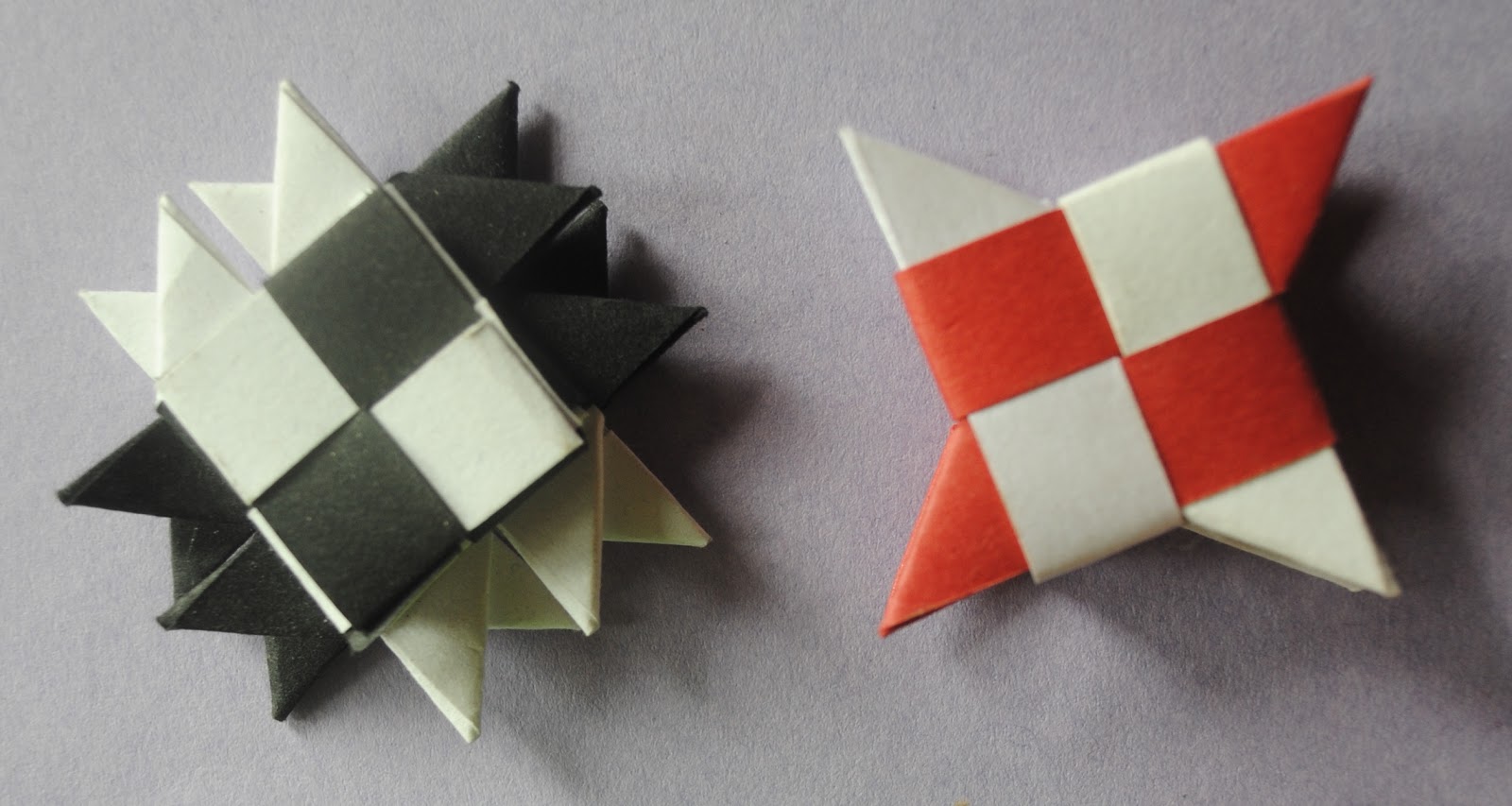 The Art of Folding Origami with Quilling strips, inspired by Bamboo