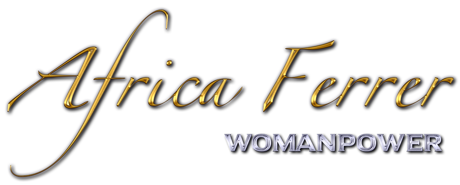 Africa Ferrer es WOMANPOWER