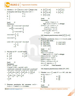 Kunci Jawaban Ruko 2 Matematika Peminatan Kelas 11 Kurikulum 2013