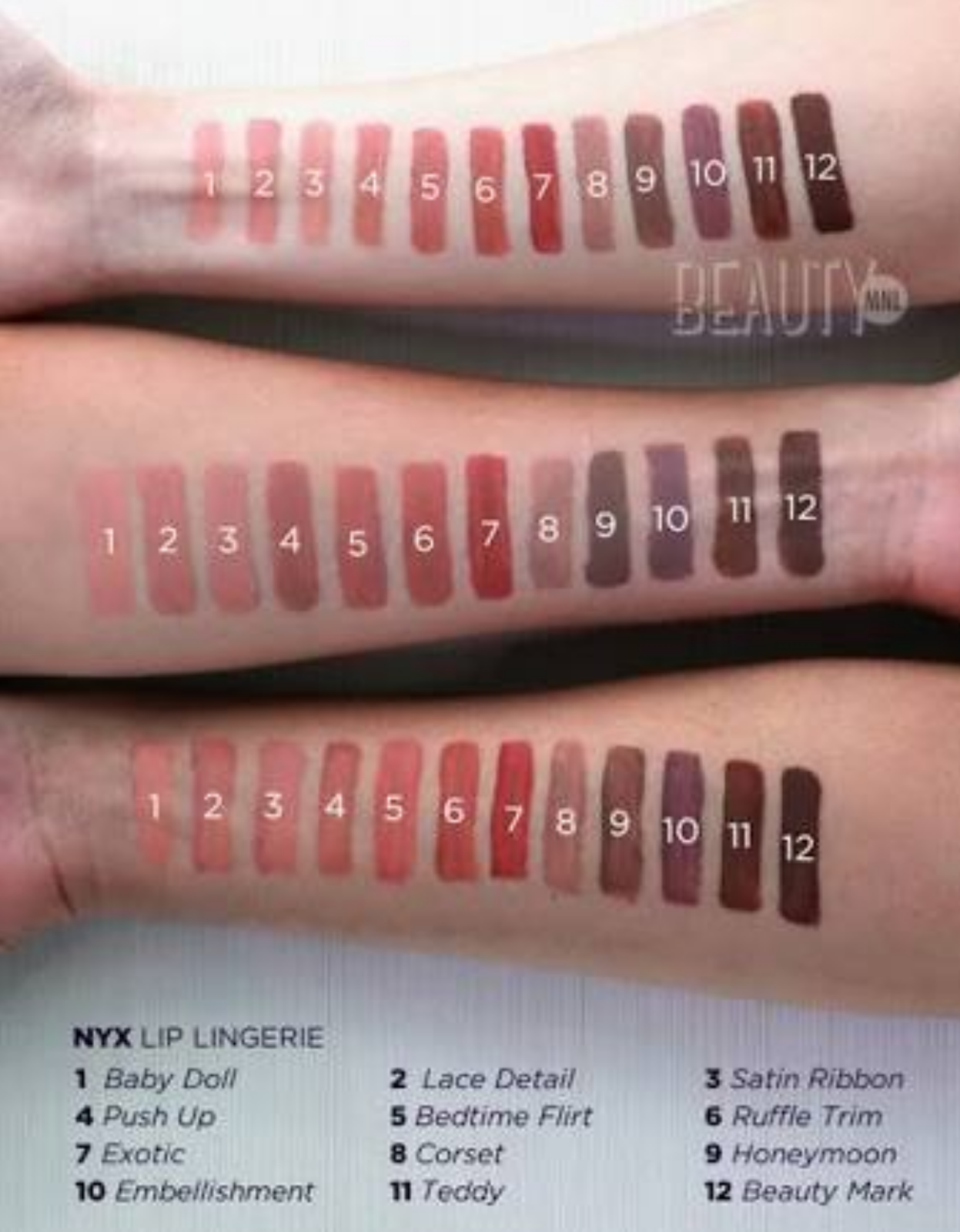 Product Review: Nyx's Lip Lingerie in Exotic - Confessions of a Makeup  Junkie