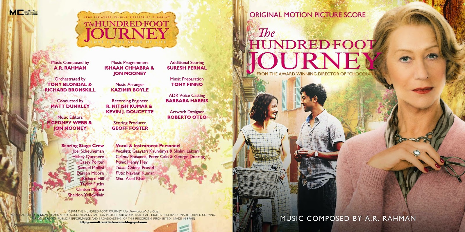 the 100 foot journey soundtrack