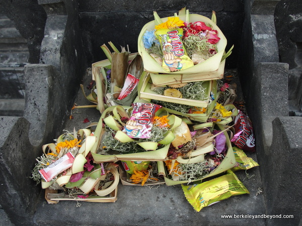 shrine offerings in Bali shrine offerings in Bali