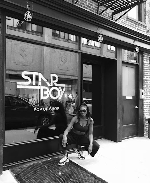 Photos of Wizkid’s New Star Boy Clothing Shop In New York