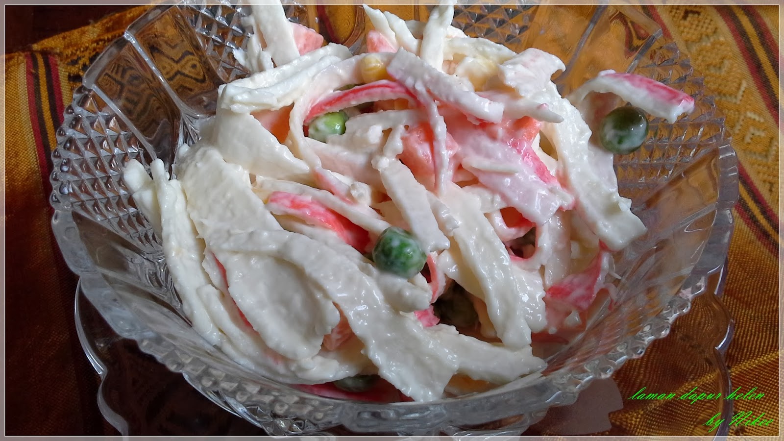Laman Dapur Helen SURIMI MAYO COLD SALAD