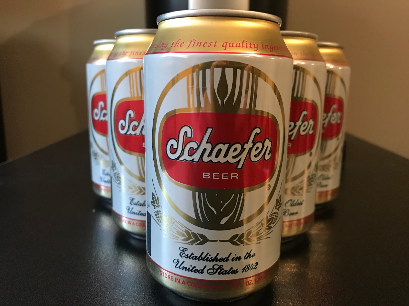 Beer Of The Week - Schaefer Beer - Bumming with Bobcat