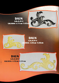 Ornamen Besi Tempa ornamen alferon, aksesoris pagar klasik, alumunium cor