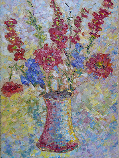 Judith Babcock Artist: Still Life Flower Art Oil Painting, Fine Art ...