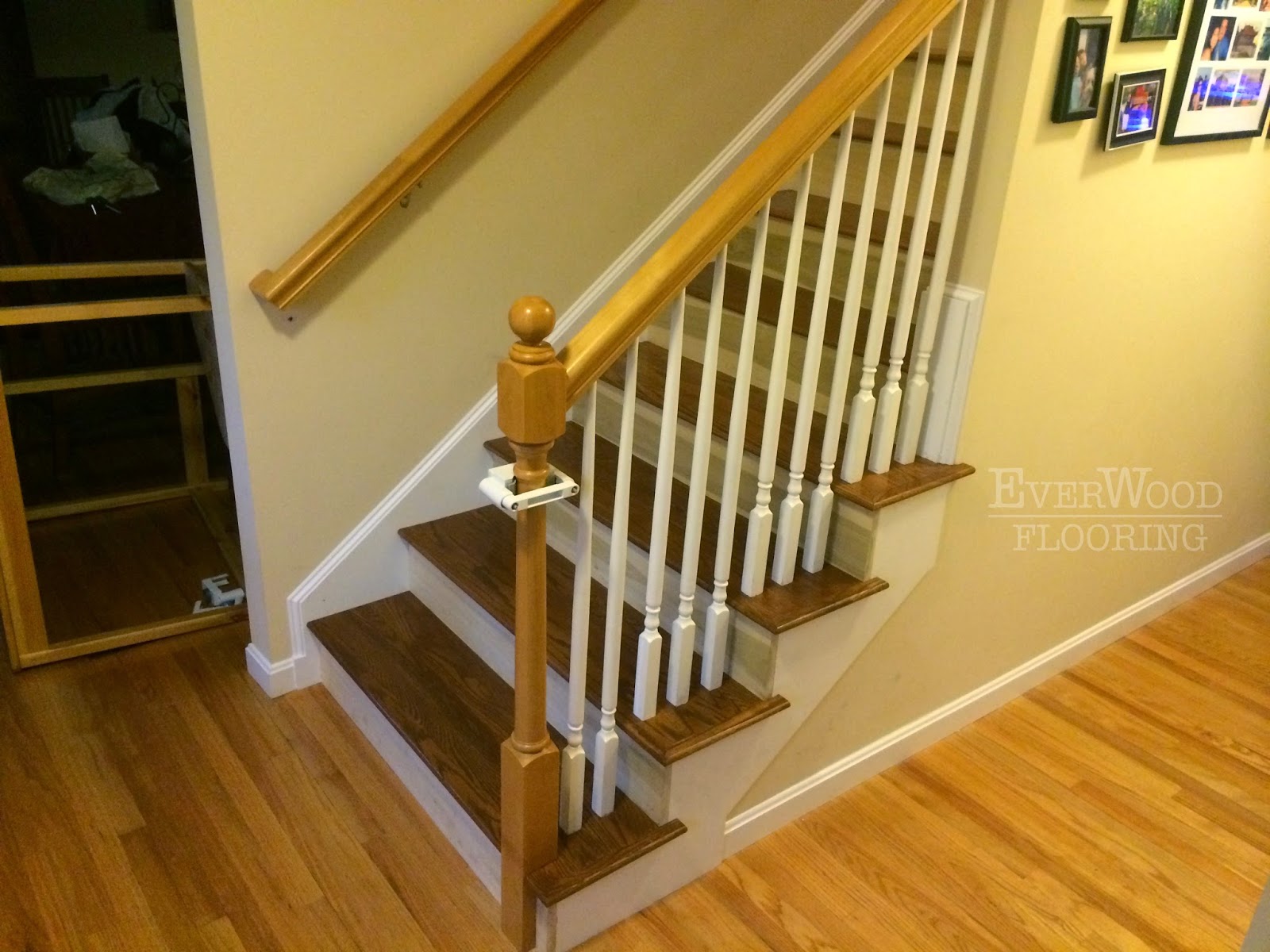EverWood Flooring Project Profiles Prefinished Oak Install with Custom