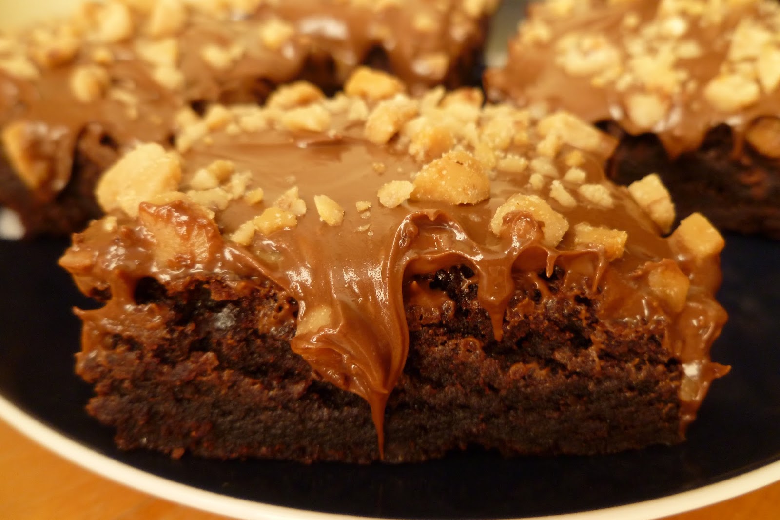 The Pastry Chef's Baking Toffee Fudge Brownies