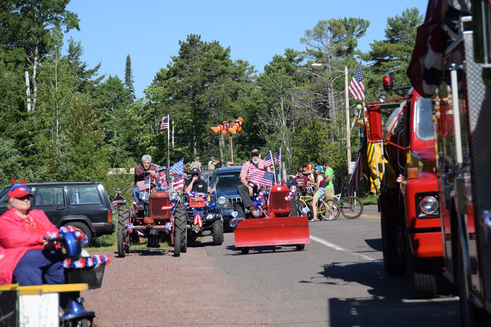 Retirement 2.0 Fourth of July Parade in Copper Harbor MI