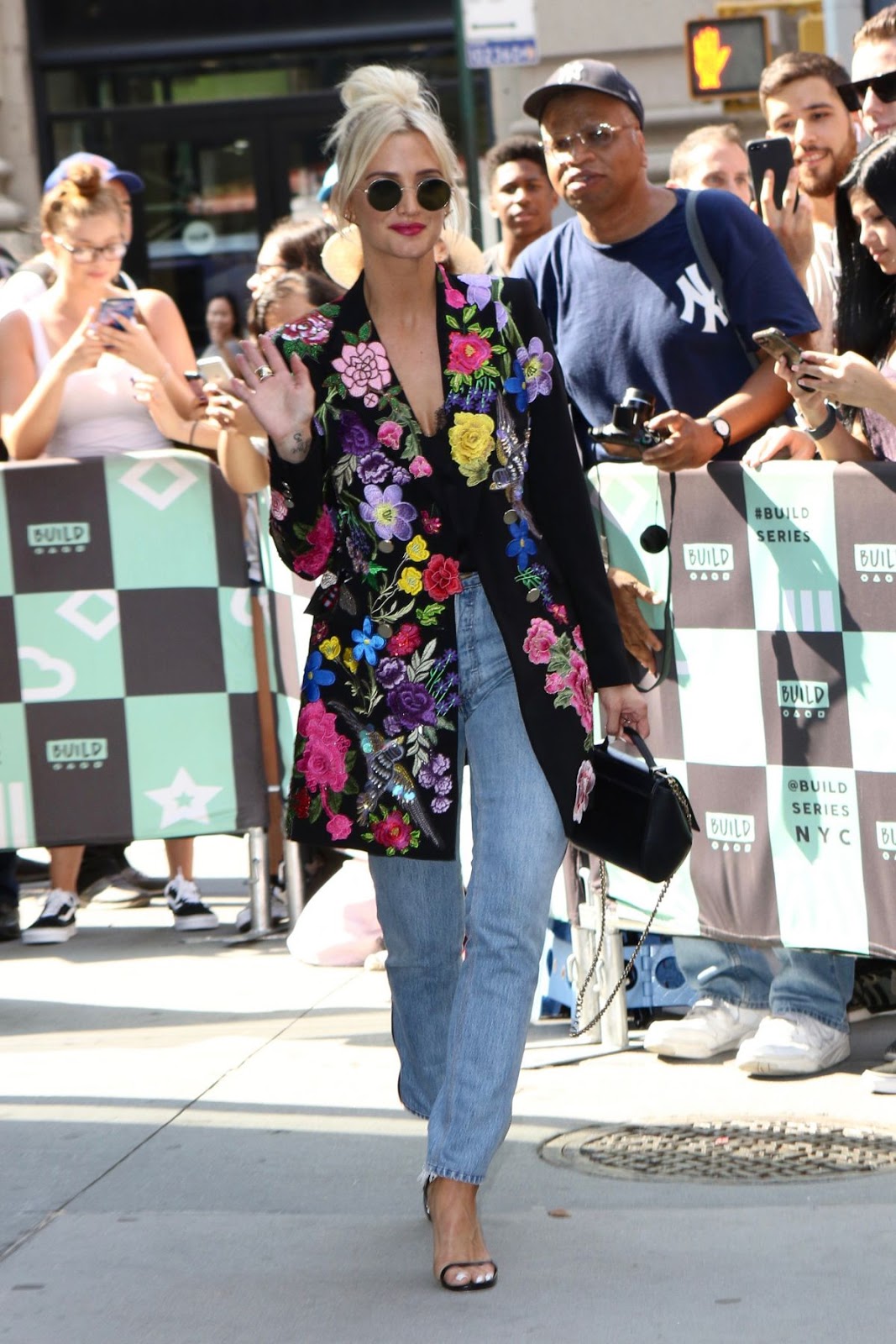 Ashlee Simpson at AOL Build Speaker Series in New York, 09.05.2018