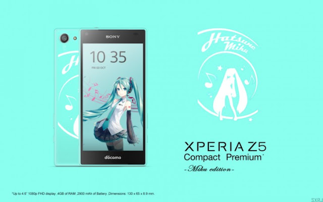 Sony Xperia Z5 Compact Premium dengan tampilan 1080p