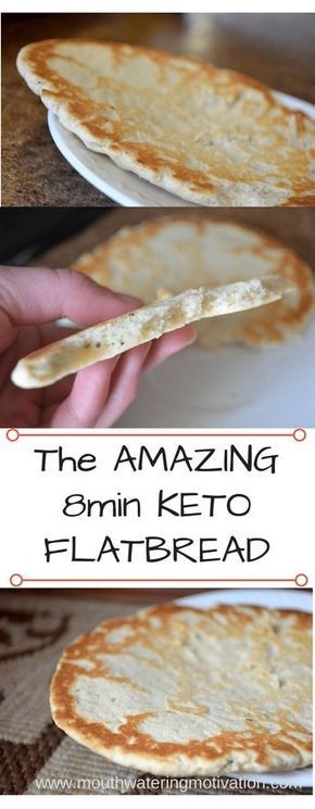 The Amazing 8min Low-Carb Flatbread