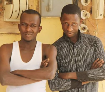 These fraudsters seem to be happy about their arrest... See their striking pose during police parade