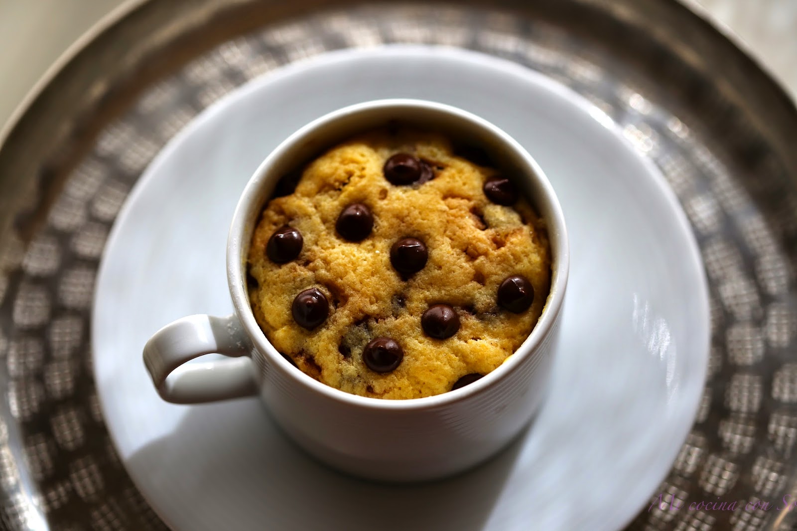 MUG CAKE DE COOKIES DE VICTORIA'S CAKES (RECETA Y VEDEO RECETA):