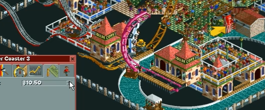 (스압주의) 롤러코스터 타이쿤 장인 - 킹무성