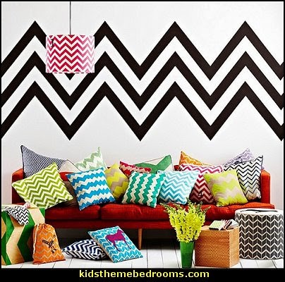Decorating Theme Bedrooms Maries Manor Zig Zag Bedroom