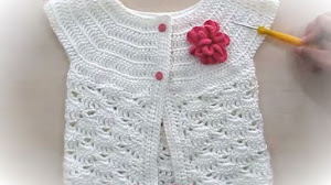 Bolero Crochet para bebés y niñas / Tutorial