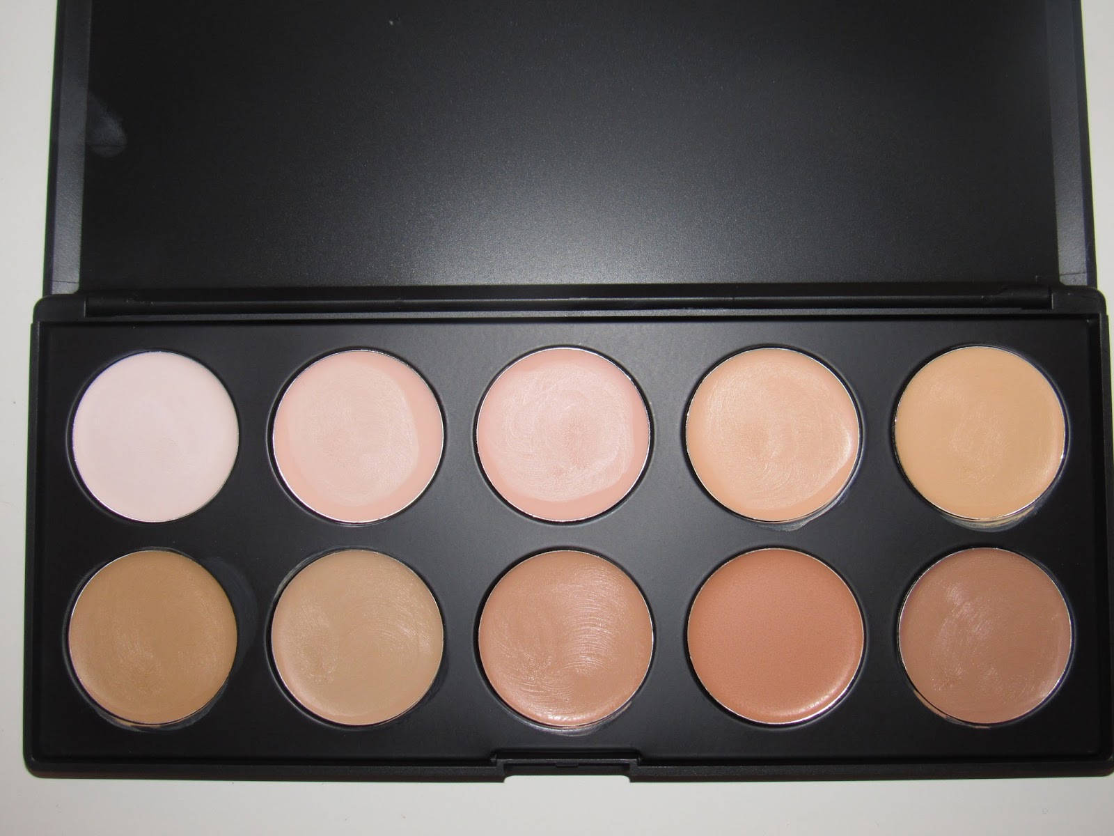 Product Review BH Cosmetics 10 Color Foundation & Concealer Palette