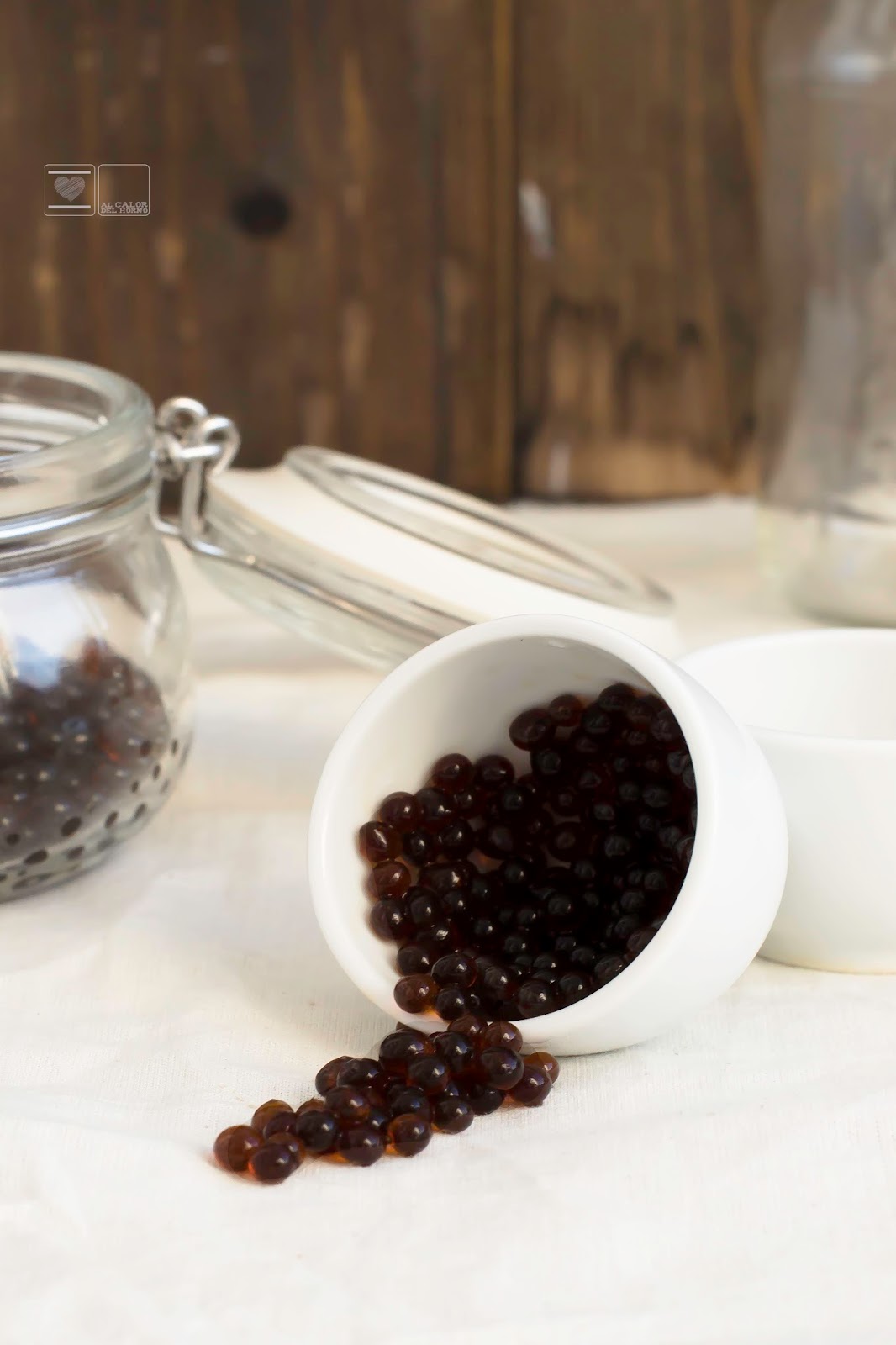 Paté de pedro ximenez con su caviar Caviar de pedro ximenez