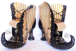 Steampunk Witch Boots