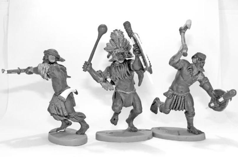 Painting Miniature Metal Figures Painting Miniature Metal Figures