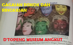 Gagasan Pokok Teks D'topeng Museum Angkut dan Ringkasan Isi Teks Laporan