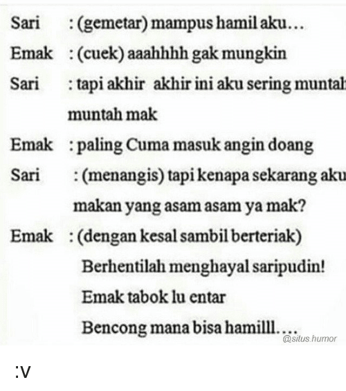 Curhat Sering Muntah dan Doyan Makan Asam, Akhir Percakapan Anak dan Ibu Ini Bikin Melongo Curhat Sering Muntah dan Doyan Makan Asam, Akhir Percakapan Anak dan Ibu Ini Bikin Melongo