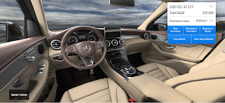 Màu nội thất Mercedes AMG GLC 43 4MATIC 2019 Nội thất Mercedes AMG GLC 43 4MATIC 2019 màu Vàng Silk 225