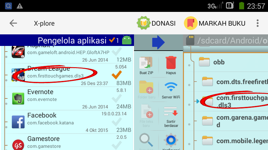 Доступ к android data и obb