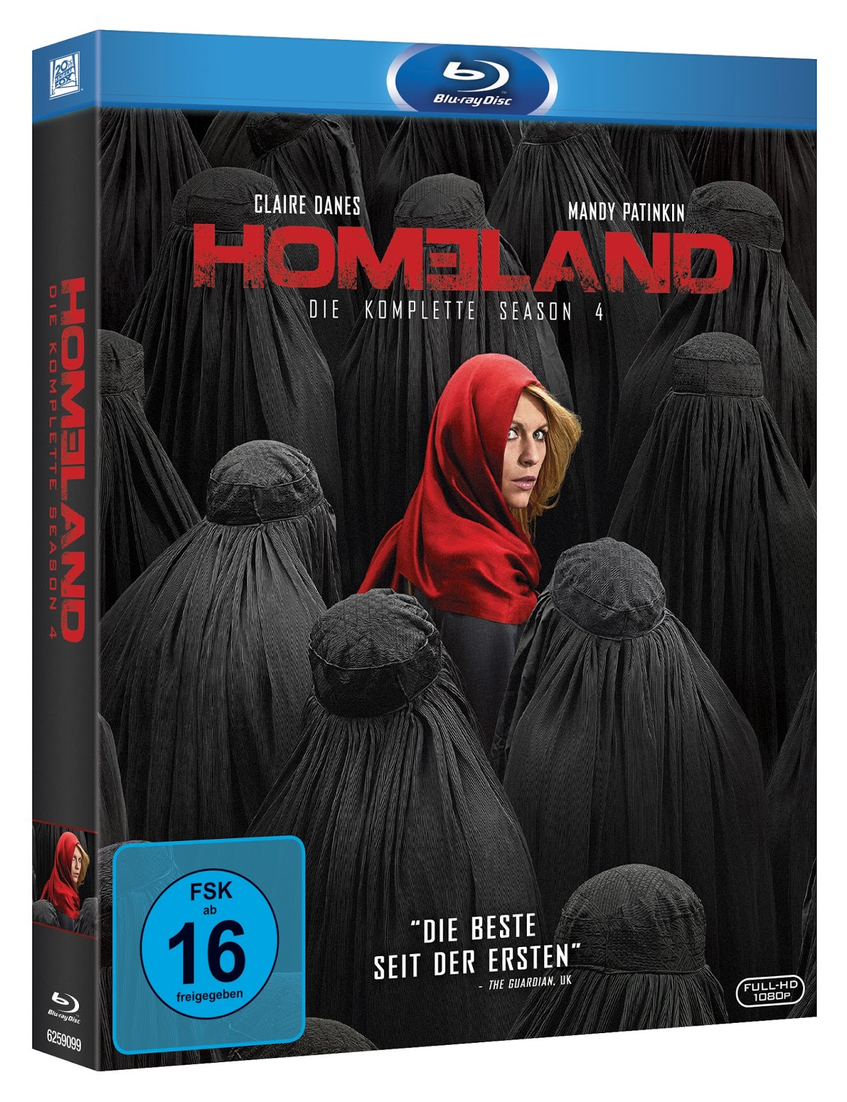 crazy4film HOMELAND Season 4 Bluray/DVDStart