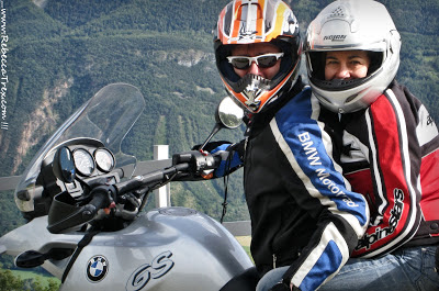 Mamma e Papà in moto BMW GS 2013 rebeccatrex