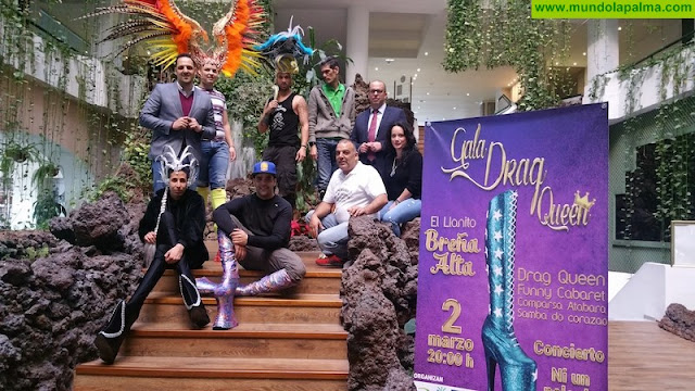 Las ‘drag queen’ de la gala del Carnaval de Llanito llegan a La Palma