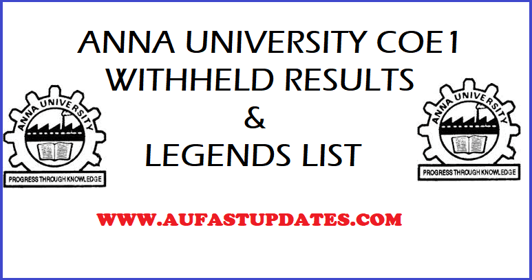 When WH13 Anna university with-held results will be published? When WH13 Anna university with-held results will be published?