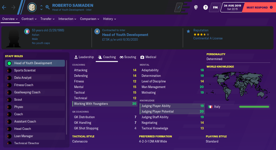 FM20 Roberto Samaden FM20 Roberto Samaden