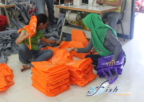 Proses QC+Finishing harga tas spunbond surabaya
