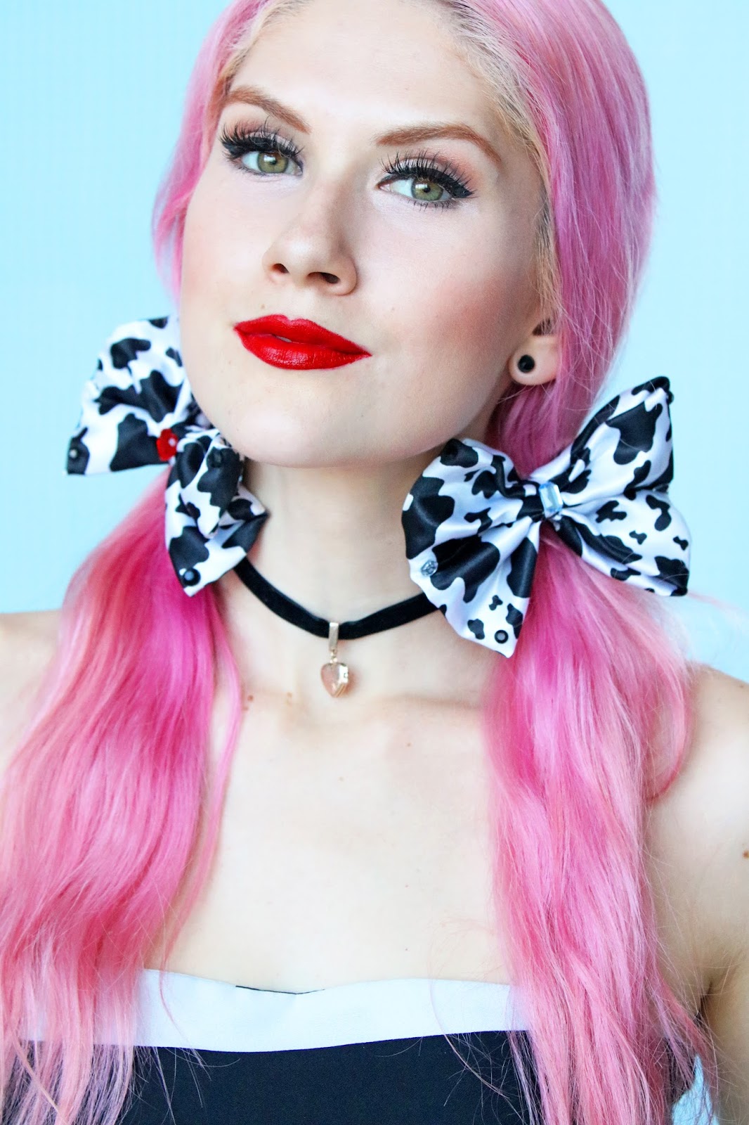 DIY 101 Dalmatians Hair Bows