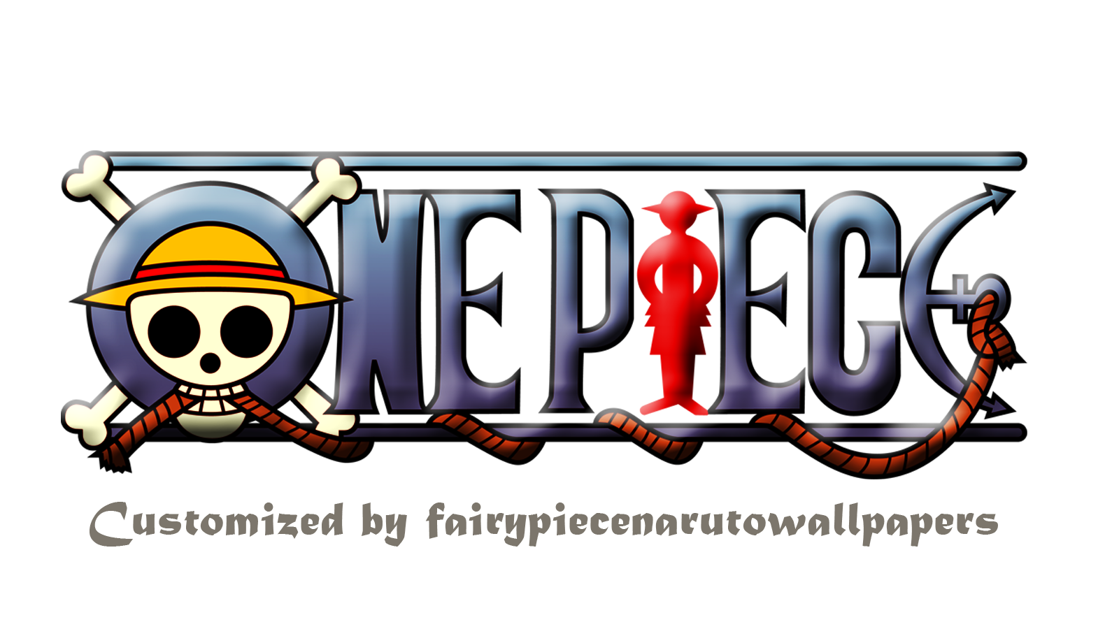 Customized One Piece Logo PNG