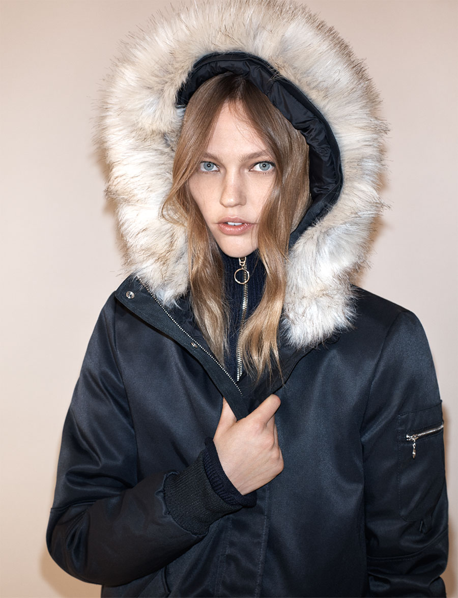 Sasha Pivovarova Wears the Best of Zara's Winter 2016 Coats - The Front ...