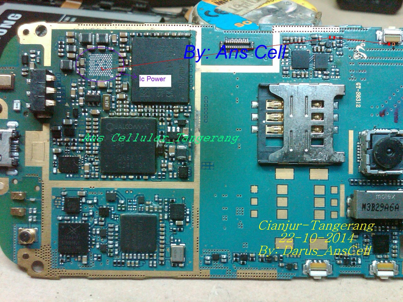 Darus west java: SAMSUNG S6310/12 HARDWARE SOLUTION