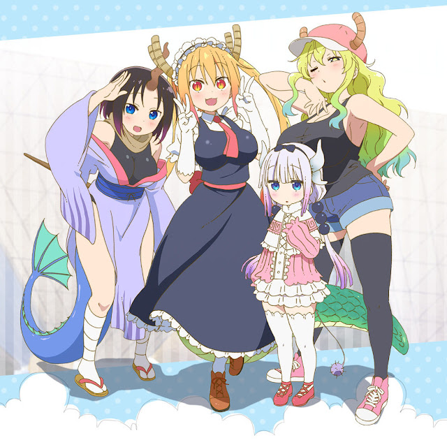 Anime en DD: Kobayashi-san Chi no Maid Dragon 13+1 [BDRip][600MB]