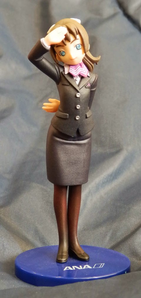 The Singapore otaku : Trading Figures (1) : Ana Uniform Series 1