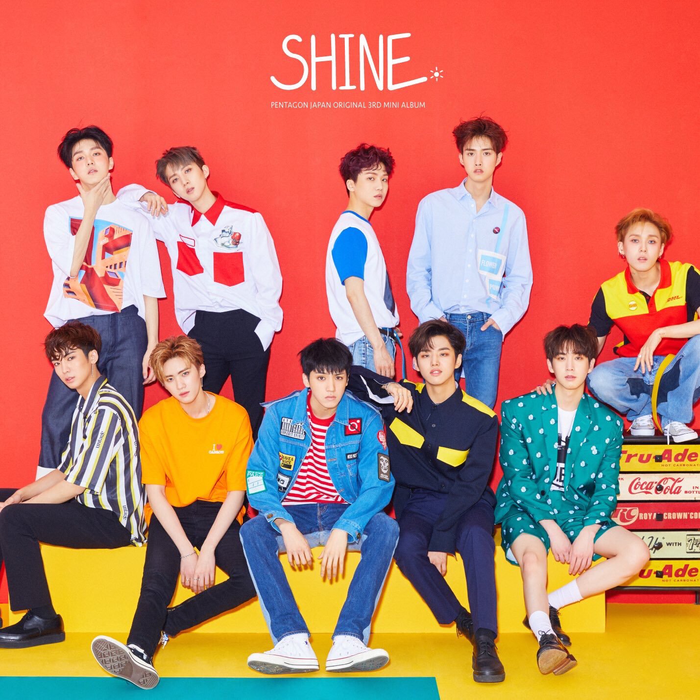 Lirik Terjemahan Pentagon Shine Japanese Ver Kazelyrics