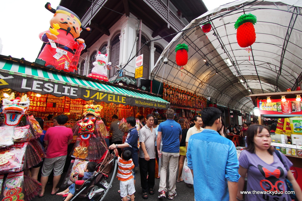 Chinatown Chinese New Year Celebrations | The Wacky Duo | Singapore