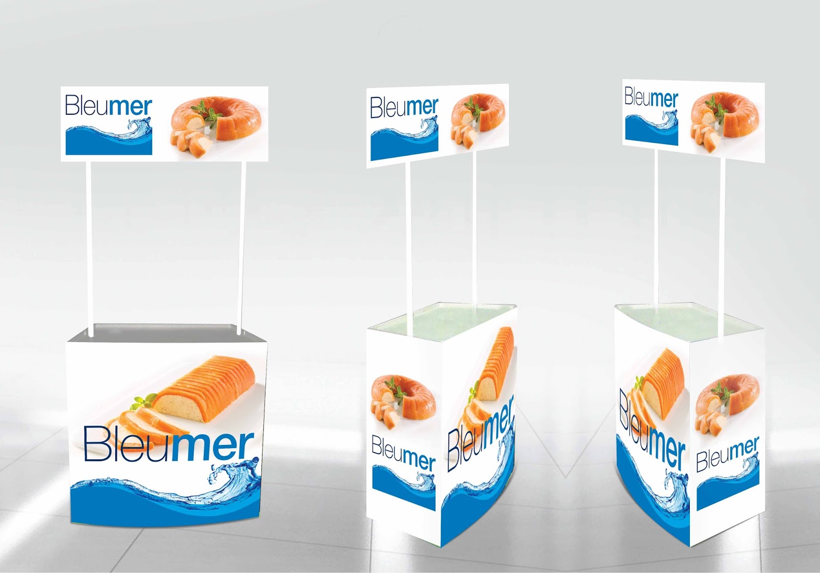 Graphic Design Sampling Stand